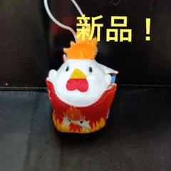 新品未使用　からあげクン　ぬいぐるみ　レッドのサムネイル