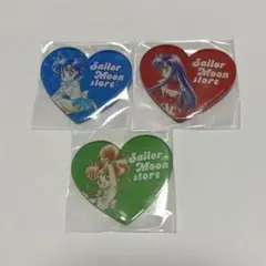 セーラームーン アクリルハートマグネット ガチャガチャ 3種セット