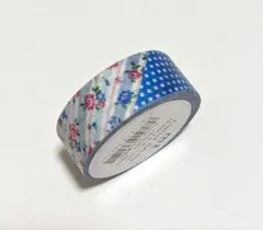 mt　マスキングテープ　Flower blue　復刻25
