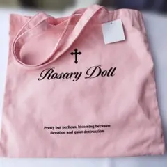 Rosary Doll トートバッグ ピンク 新品