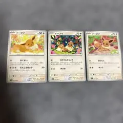 イーブイ 3枚セット