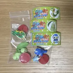 チョコエッグ ポケモン ポッチャマ チコリータ ツタージャ