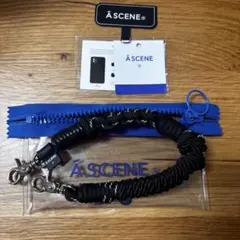 Á SCENE デザインパラコードストラップ ブラック