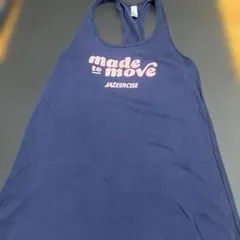 JAZZERCISE タンクトップ ネイビー
