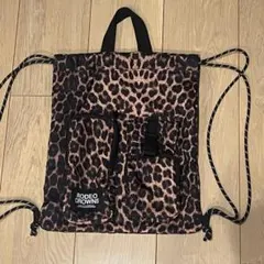 RODEO CROWNS ヒョウ柄リュック　ナップサック