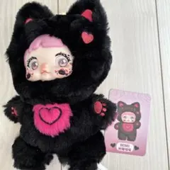 Nommi ノミ　 ぬいぐるみ 黒猫