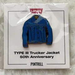Levi's TYPEIII Trucker Jacket 50周年 ピンバッジ - メルカリ