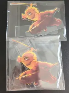 鬼滅の刃 無限城 嘴平伊之助 アクリルスタンド 2個セット♥︎