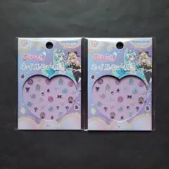 名探偵プリキュア！　ネイルシール　2点セット