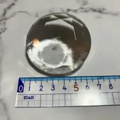 4°C ヨンドシー クリスタル ガラス ペーパーウェイト 置物のサムネイル