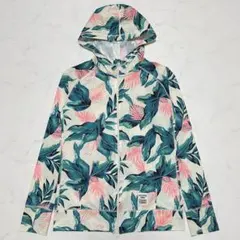 BILLABONG ボタニカル柄　レディース　ラッシュガードパーカー　Lサイズ