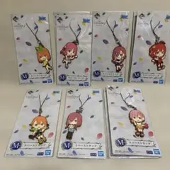 一番くじ 五等分の花嫁∬ M賞 ラバーストラップ 7種 10個セット バラ売り可