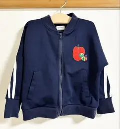 graniph グラニフ はらぺこあおむし ジャージ ネイビー ジャケット