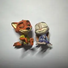 ズートピア フィギュア ニック ジュディ セット