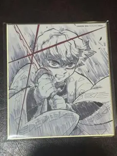 アニメジャパン2026 鬼滅の刃 無限城編 複製ミニ色紙 我妻善逸