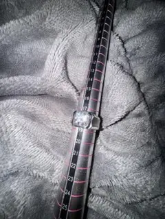 モアサナイトダイヤモンド　silver925 リング 18号