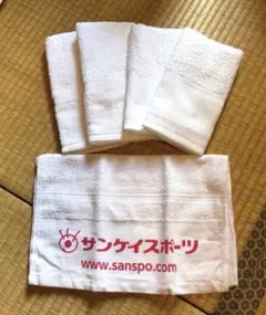 粗品  無地タオル  5枚セット