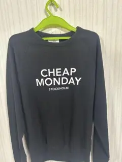 CHEAP MONDAY ブラック スウェット