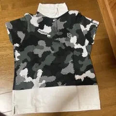 PEARLY GATES 迷彩柄ポロシャツ S