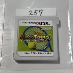 マリオテニス オープン ニンテンドー3DS 端子清掃済み　3DSソフト