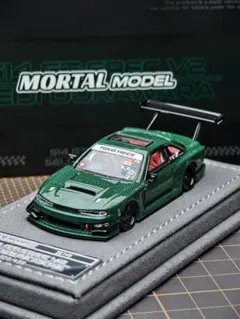 MORTAL 1/64 日産 シルビア S14 GT-SPEC V1 ブルー モータルモデル 1／64 S14シルビアGT-SPEC V1｜Yahoo!フリマ（旧PayPay