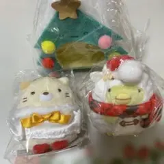 すみっコぐらし　クリスマス　オーナメントてのりぬいぐるみ　ツリーセット