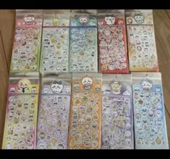 ちいかわ キャラクターシール スケジュール 10種 各1枚セット 装飾用