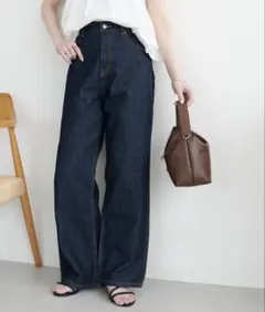 DISCOAT USコットンデニムストレートパンツのサムネイル