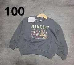 新品未使用　リトシー　ミッキー　ミニー　トレーナー　100