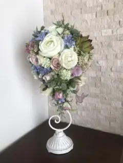 アーティフィシャルフラワー　ウエディングブーケ