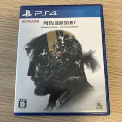 PS4 MGS5 Ground Zeroes+The Phantom Pain