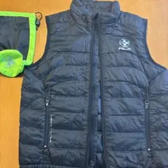 RLX ブラック 中綿ベスト