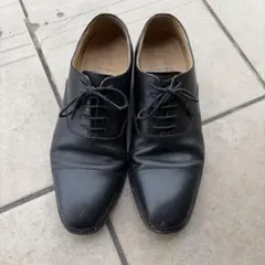 黒 レザー ドレスシューズ