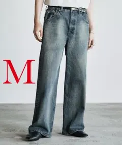 WYM LASER FADE STANDARD STRAIGHT DENIM