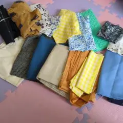 布地 はぎれセット 多色