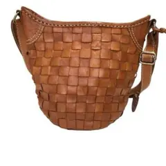 ズッケロフィラート　zucchero filato 牛革製ショルダーバッグ