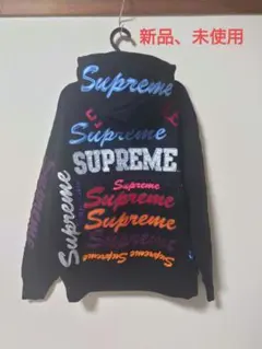 Supreme 25FW ジップアップ ニットパーカー ブラック L - メルカリ