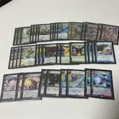 構築済みガチャデッキ40枚セット デュエルマスターズ ガチャ x - メルカリ