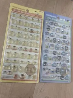 正規品ポムポムプリン　ハピダン　サンリオミニ　ボンボンドロップシールセット