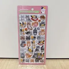 【正規品】ボンボンドロップシール　和柄　ネコ