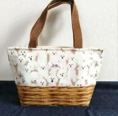 保冷バッグ　トートバック　ランチバック　ラミネート生地　ハンドメイド