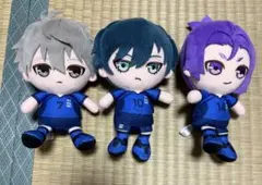 ブルーロック Chibiぬいぐるみ 3点セット
