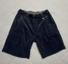Columbia ダークブルー コーデュロイ　ショートパンツ