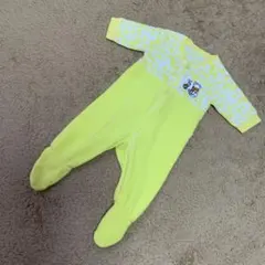 UNIQLO黄色フリースロンパース(くまのプー) 60