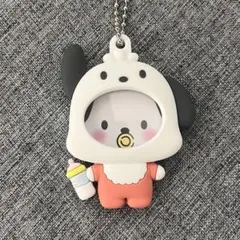 ♡サンリオ＊フォトバッジ付きマスコット　ベビーポチャッコ♡