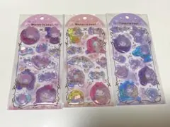【正規品】ウォーターインシールセット キティ　マイメロ　クロミ　3枚セット
