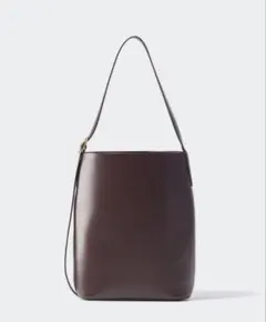美品✨2WAYショルダーバッグ　UNIQLO ダークブラウン