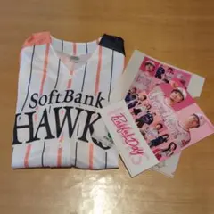 HAWKS　ピンクフルデー ユニフォーム Lサイズ おまけ付き