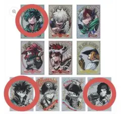 僕のヒーローアカデミア パブミラー風アクリルステッカーコレクション