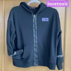 LTXC ブラック フルジップパーカーL